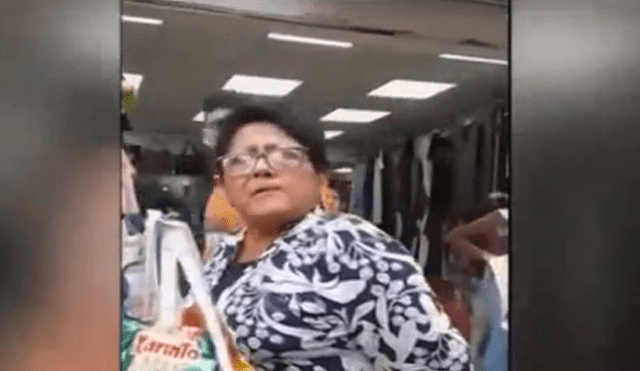 Pese a pruebas, dejan libre a mujer que lidera banda de rateros en Gamarra [VIDEO]