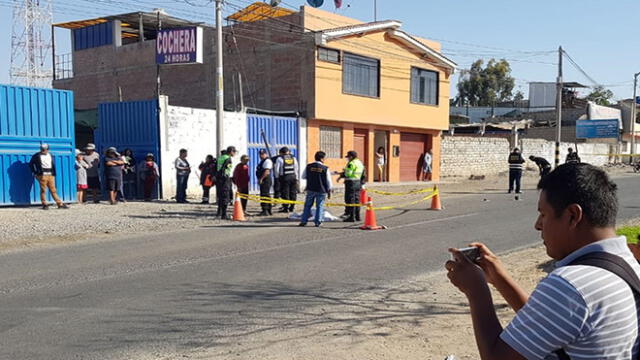 Accidente ocurrió este domingo por la mañana en la avenida Jorge Basadre