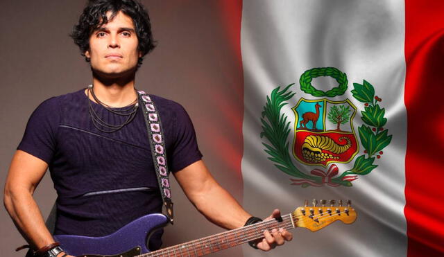“Hoy tenemos que ganar. Por el Perú y por Gareca", expuso el rockero peruano. .Foto: Composición GLR