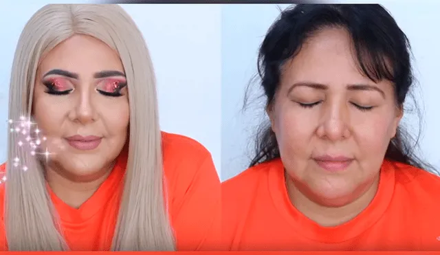 Tutorial de YouTube ha dejado a más de uno con la boca abierta al mostrar la increíble transformación de una mujer tras aplicarse gran cantidad de maquillaje en el rostro