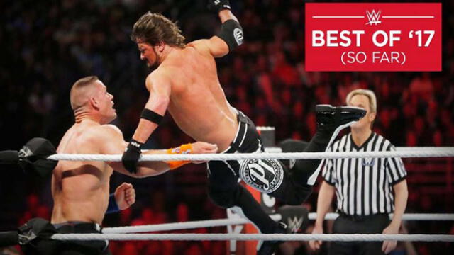 WWE: Las cinco mejores luchas del 2017 [VIDEO]