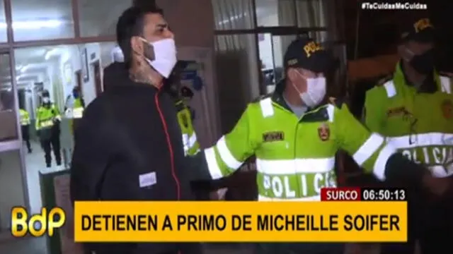 Sujeto reconoció que no portaba mascarilla y negó haber agredido a los policías. (Foto: Captura de video / Buenos Días Perú)