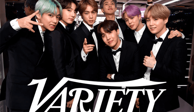BTS es escogido como el "Grupo del Año" por Variety.