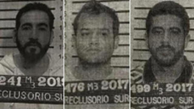 Se trata de Yael Osuna Navarro, Víctor Manuel Félix Beltrán y Luis Fernando Meza González. Foto: difusión.