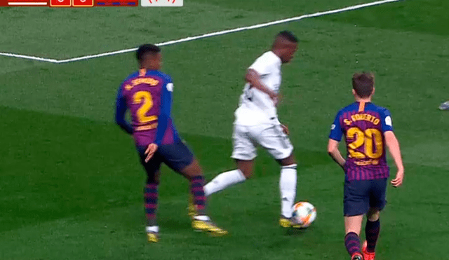 Real Madrid vs Barcelona: Vinícius Jr. cayó en el área ¿Fue penal? [VIDEO]