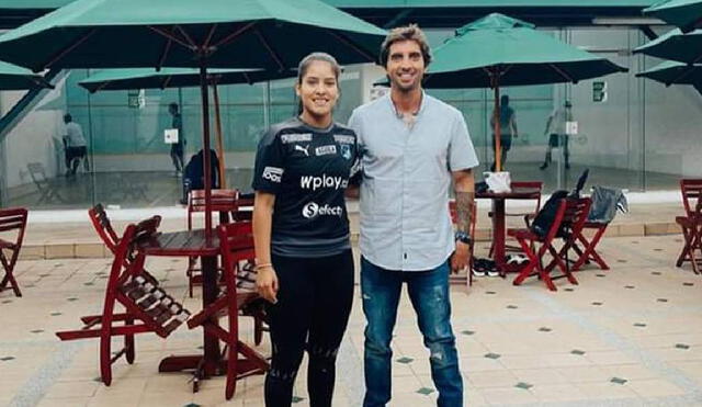 Pedro Pablo Loguercio es representante de futbolistas mujeres. Foto: Twitter