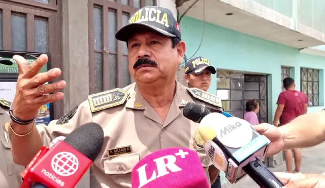 Coronel Hildebrando Delgado Prado minimizó el intento de feminicidio. Foto: captura de video/URPI - LR