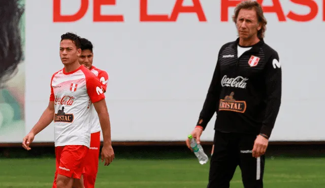 Cristian Benavente reveló la conversación que tuvo con Ricardo Gareca previo a los amistosos de Perú con Uruguay. | Foto: GLR