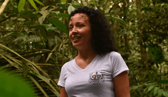 La ecologista Ángela Maldonado forma parte de los nueve ganadores de los Premios National Geographic 2020. Foto: Civil Rights Defenders