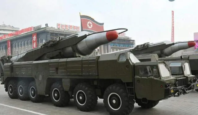 Corea del Norte disparó un nuevo misil balístico en medio de la tensión con EE.UU.