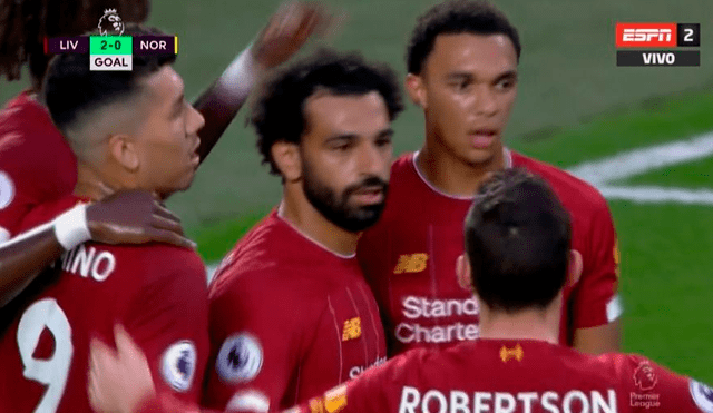 Mohamed Salah debuta con gol en la primera fecha de la Premier League temporada 2019-20.