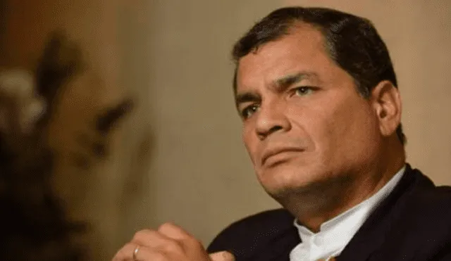 Rafael Correa asegura que investigación que lo vincula con las FARC es una “cortina de humo”
