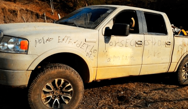México: hallan camioneta con 15 cuerpos en Michoacán