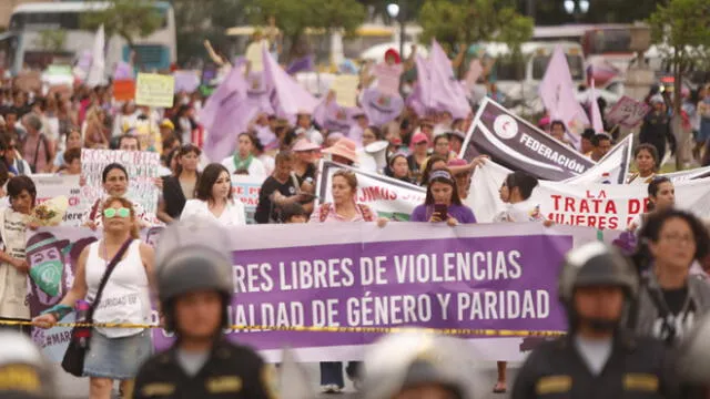 Colectivos se organizan para manifestarse en contra de la violencia de género en nuestro país y exigir al Estado medidas concretas para luchar contra ella. (Foto: La República)