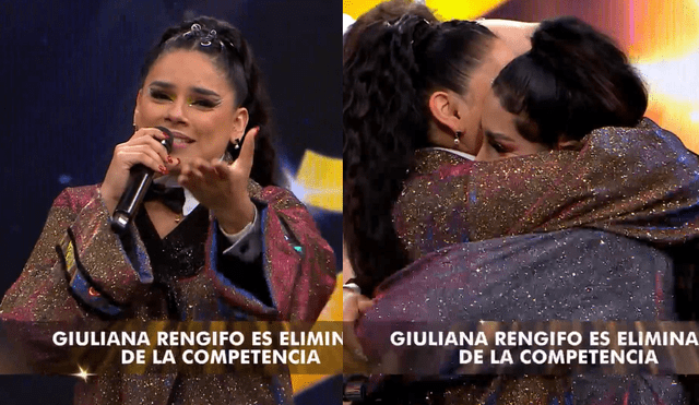 Estas fueron las palabras de Giuliana Rengifo tras ser eliminada de "EGS". Foto: composición LR/ captura de América TV