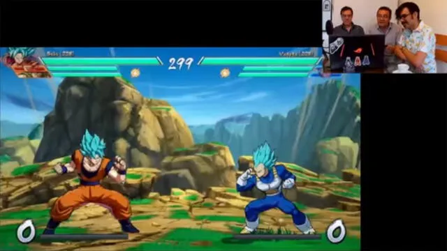 ‘Gokú’ y ‘Vegeta’ se enfrentan en Dragon Ball Fighter Z [VIDEO]