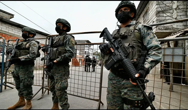 Ecuador y Honduras apuestan por el estado de excepción, medida que El Salvador optó desde hace meses. Foto: AFP