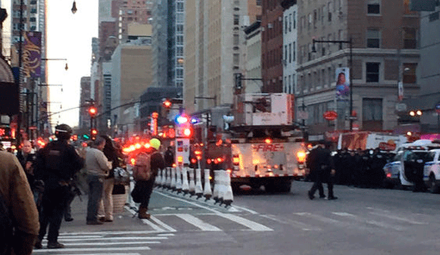 Estados Unidos: reportan explosión en terminal de buses de Manhattan