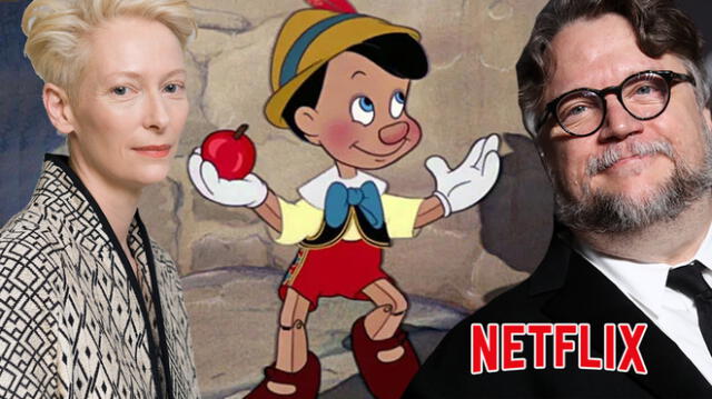 Pinocho, la nueva película de Guillermo del Toro, anuncia a su elenco - Crédito: Composición (Netflix y Disney)