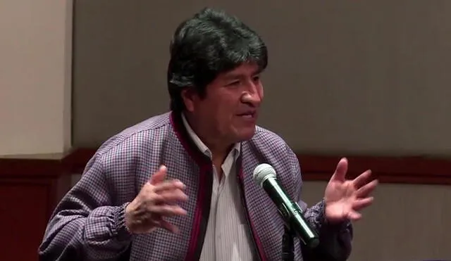 El exmandatario Evo Morales aspiraba a ser senador en Bolivia. Foto: difusión
