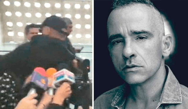 Eros Ramazzotti agrede a fan con un codazo en el aeropuerto de la Ciudad de México [VIDEO]