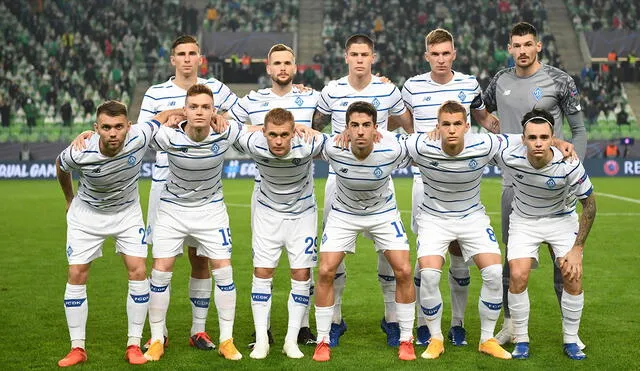 Los ucranianos suman un punto en esta edición de la Champions producto de un empate y una derrota. Foto: Twitter Dinamo kiev