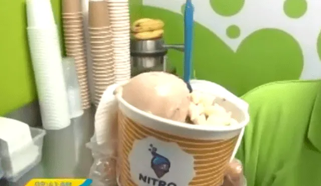 YouTube viral: crean helados hechos a base de nitrógeno líquido y miles ya quieren probarlo