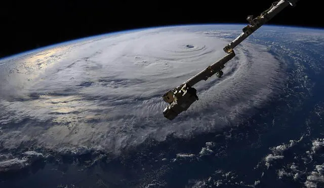 Máxima alerta en Estados Unidos: así se ve el huracán Florence desde el espacio [FOTOS Y VIDEO]