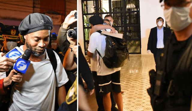 Ronaldinho cumple prisión domiciliaria en suite por la que paga 350 dólares diarios