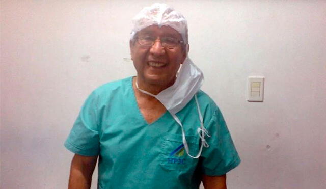 A sus 68 años, Wilfredo Medrano sostiene que será médico “hasta que se pueda”. Foto: La Gaceta de Salta