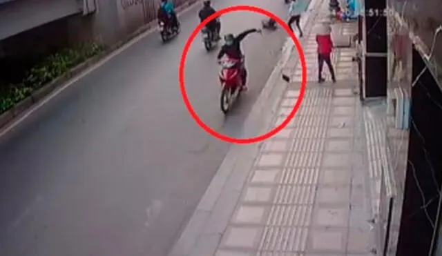 YouTube: intentó escapar tras robar una cartera, pero fue atropellado por un taxista 