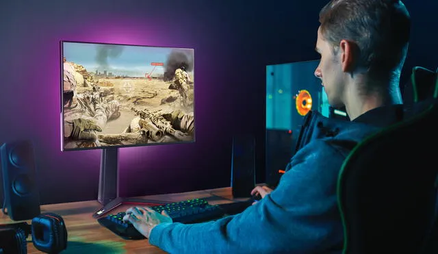 Si eres fanático de Call of Duty, Counter Strike, Fornite, o Valorant, tu monitor ideal debe tener estas características. Foto: LG / Cortesía