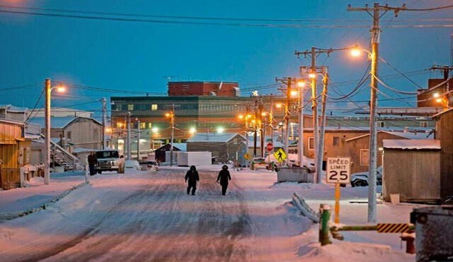 Los ciudadanos de Utqiagvik ya están viviendo la 'noche polar', una época natural que sucede todos los años | Foto: Sonorastar