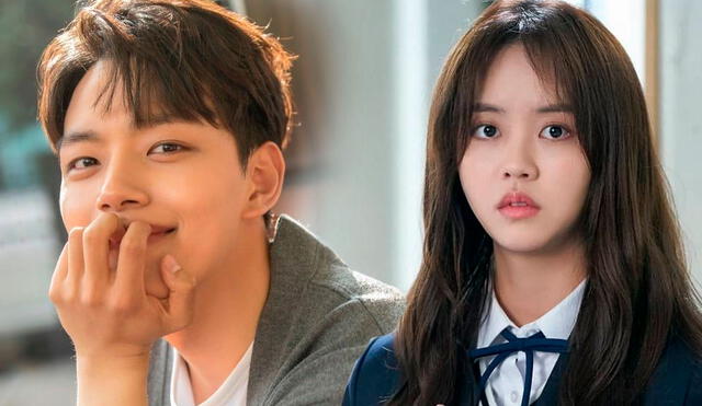 Yeo Jin Goo y Kim So Hyun fueron el primer beso el uno del otro. Crédito: fotocomposición