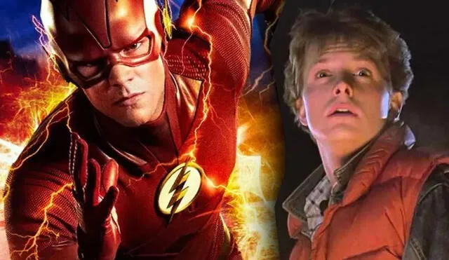The Flash iba a ser como Volver al futuro. Créditos: DC / Universal Pictures
