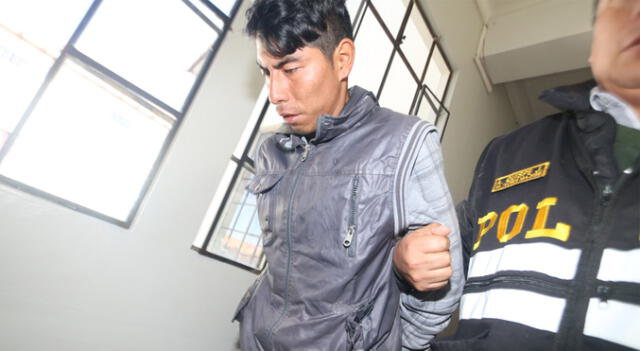 Cusco. Axel Vargas fue recluido en un penal tras una orden de prisión preventiva por 18 años.