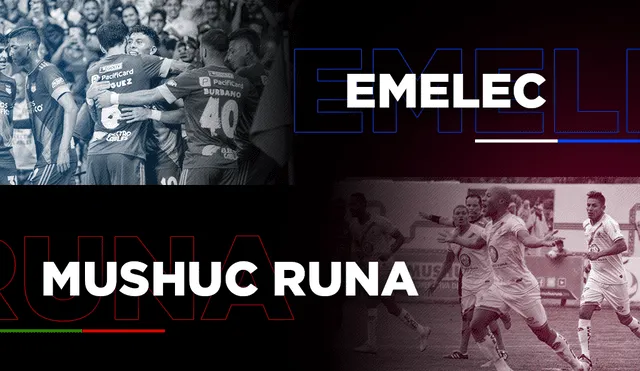Emelec vs. Mushuc Runa por la Liga Pro de Ecuador 2020. | Foto: Gerson Cardoso