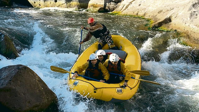 Canotaje. Una de las actividades en peligro.