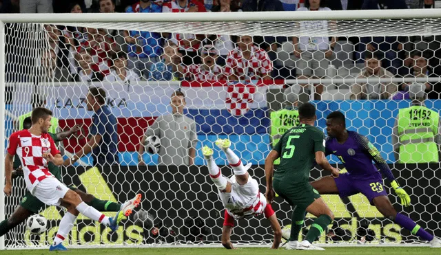 Croacia vs Nigeria: croatas abrieron el marcador con un autogol [VIDEO]