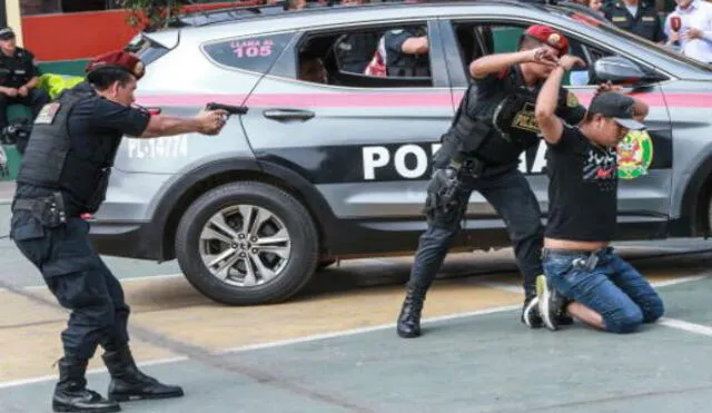 Dos detenidos deja una balacera en San Martín de Porres