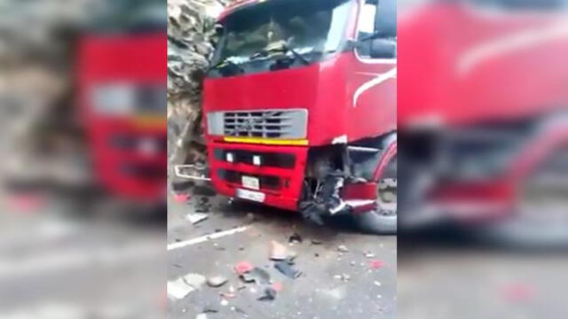 Arequipa: Triple choque bloqueó paso por la Panamericana sur [VIDEO]
