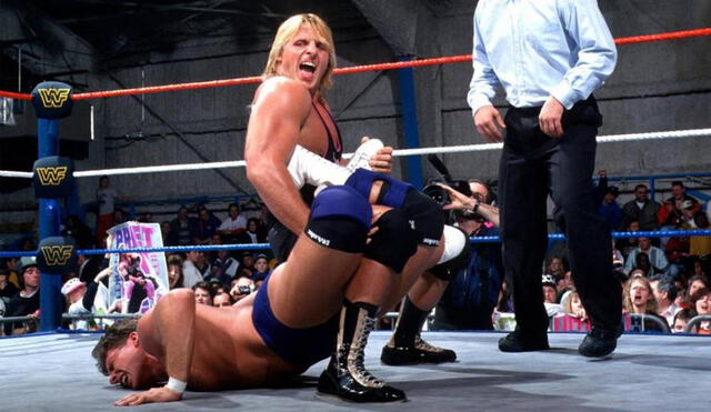 Owen Hart estuvo en la WWF de 1988 a 1989 y luego de 1991 a 1999. Foto: WWE