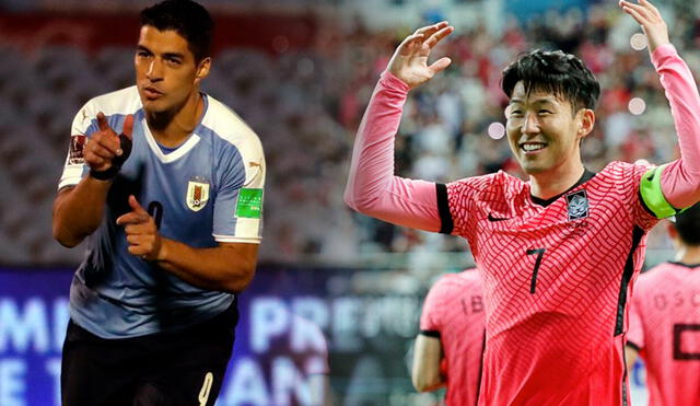 Uruguay y Corea del Sur comparten grupo con Portugal y Ghana. Foto: composición LR/EFE