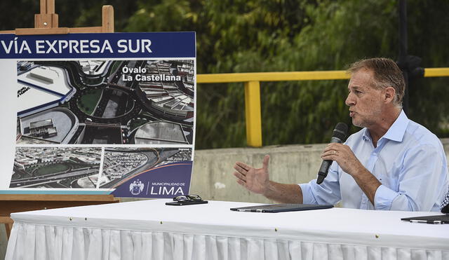 Jorge Muñoz anuncia el reinicio del proyecto Vía Expresa Sur [FOTOS]