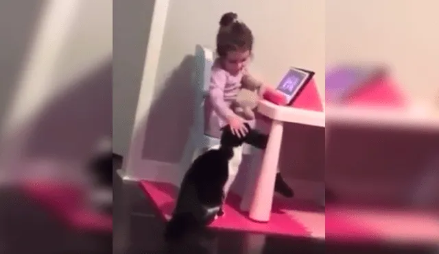 En YouTube, un señor instaló una cámara de seguridad para vigilar a su menor hija y se llevó emotiva sorpresa.