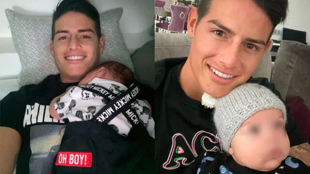 Shannon de Lima se muestra por primera vez junto al hijo del futbolista James Rodríguez. Foto: Instagram