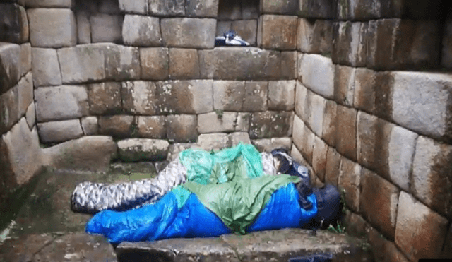 Cusco: Argentinos son expulsados  tras dormir en ciudadela de Machu Picchu