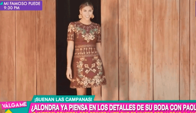 Alondra García Miró revela detalles de su matrimonio de ensueño [VIDEO]