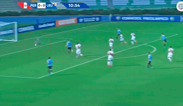 Perú vs. Uruguay Sub 23: Francisco Ginella maraca el 1-0.