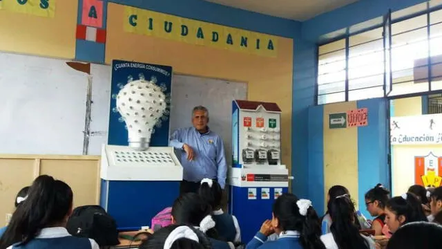 Piura: escolares reciben charlas sobre el uso eficiente de energía